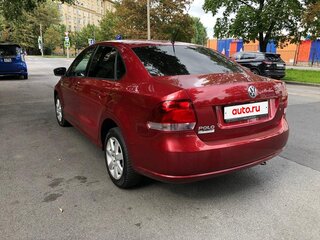 2012 Volkswagen Polo V, красный, 599999 рублей, вид 4