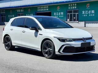 2022 Volkswagen Golf VIII, белый, 2050000 рублей, вид 3