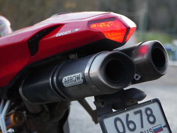 2008 Ducati 1098, красный, 500000 рублей - вид 11