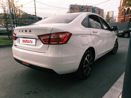2020 Lada (ВАЗ) Vesta I, белый, 925000 рублей, вид 3