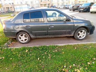2007 Renault Symbol I Рестайлинг 2, серый, 360000 рублей, вид 2