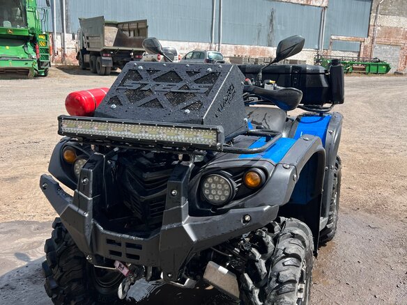 2015 Stels ATV-600YS Leopard, синий, 550000 рублей - вид 5