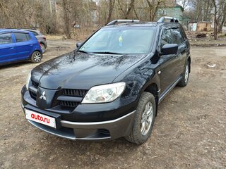 2007 Mitsubishi Outlander I, чёрный, 690000 рублей, вид 1