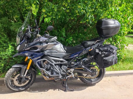 2016 Yamaha MT-09 Tracer (FJ-09), серый, 700000 рублей, вид 1
