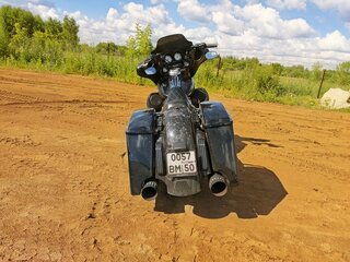2012 Harley-Davidson Street Glide, чёрный, 1100000 рублей, вид 3