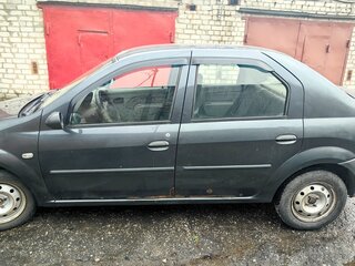 2007 Renault Logan I, чёрный, 150000 рублей, вид 5