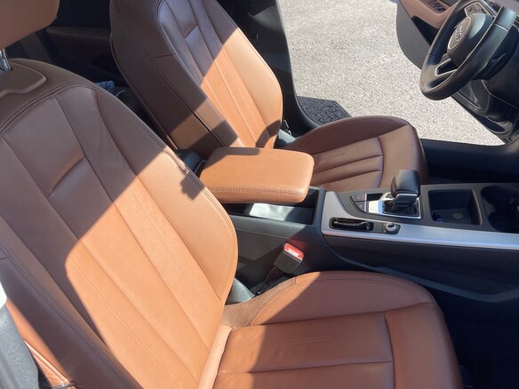 2021 Audi A4 35 TFSI V (B9) Рестайлинг, синий, 3350000 рублей - вид 9
