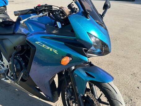 2013 Honda CBR 500 R, синий, 450000 рублей, вид 4