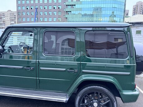 2021 Mercedes-Benz G-Класс 400 d III (W463), зелёный, 14500000 рублей, вид 5