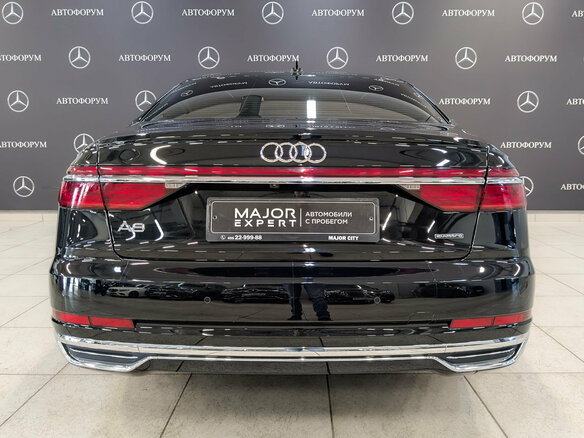 2018 Audi A8 50 TDI IV (D5), чёрный, 4500000 рублей - вид 5