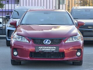 2012 Lexus CT 200h I, красный, 1570000 рублей, вид 2