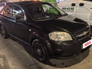 2007 Chevrolet Aveo I Рестайлинг, чёрный, 585000 рублей, вид 1