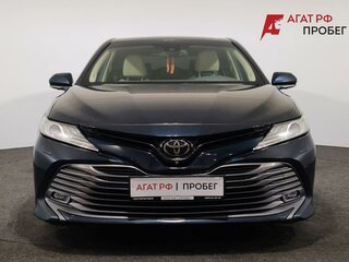 2018 Toyota Camry VIII (XV70), синий, 3090000 рублей, вид 2