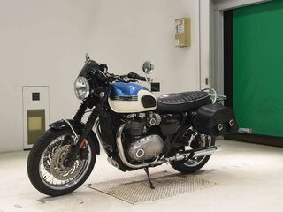 2017 Triumph Bonneville T120, белый, 977000 рублей, вид 4