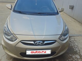 2012 Hyundai Solaris I, бежевый, 620000 рублей, вид 3