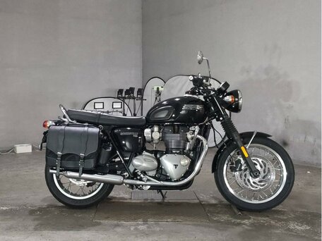2022 Triumph Bonneville T120, чёрный, 1277000 рублей, вид 2