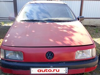 1989 Volkswagen Passat B3, красный, 160000 рублей, вид 1