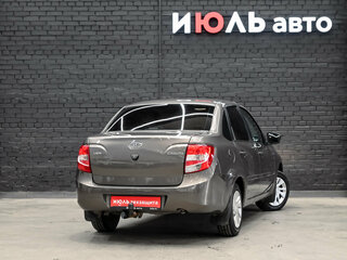 2017 Lada (ВАЗ) Granta I, коричневый, 450000 рублей, вид 4
