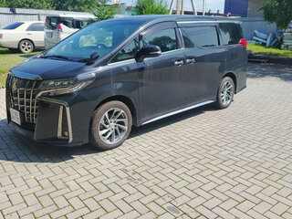 2022 Toyota Alphard III Рестайлинг, чёрный, 5500000 рублей, вид 3