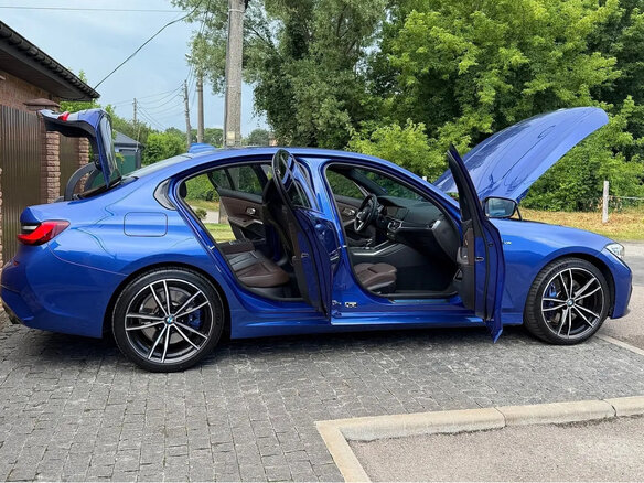 2022 BMW 3 серии 320i VII (G2x), синий, 3220000 рублей - вид 6