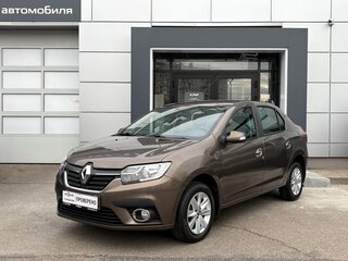 2018 Renault Logan II Рестайлинг, коричневый, 989000 рублей, вид 1