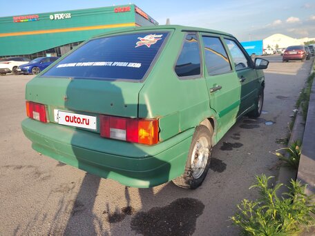 2004 Lada (ВАЗ) 2114, зелёный, 100000 рублей, вид 4