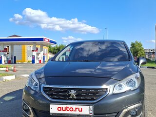 2017 Peugeot 408 I Рестайлинг, серый, 850000 рублей, вид 2