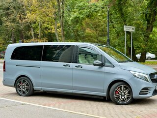 2022 Mercedes-Benz V-Класс Extra Long 300 d экстра длинный III (W447) Рестайлинг, чёрный, 8500000 рублей, вид 5