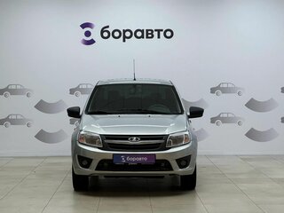 2015 Lada (ВАЗ) Granta I, серебристый, 595000 рублей, вид 2
