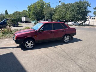 1994 Lada (ВАЗ) 21099, красный, 110000 рублей, вид 3