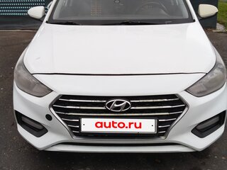 2018 Hyundai Solaris II, белый, 545000 рублей, вид 1