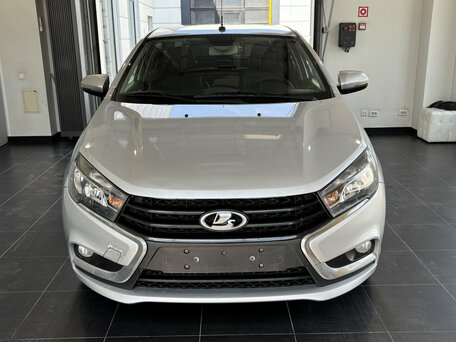 2016 Lada (ВАЗ) Vesta I, серебристый, 700000 рублей, вид 2
