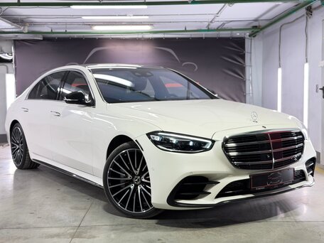 2021 Mercedes-Benz S-Класс 580 Long 4MATIC VII (W223), белый, 11490000 рублей, вид 4