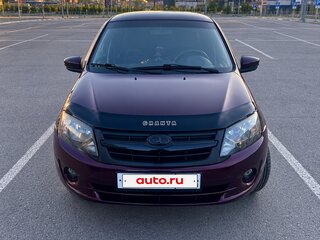 2012 Lada (ВАЗ) Granta I, пурпурный, 450000 рублей, вид 1