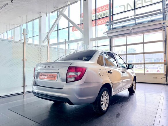 2019 Lada (ВАЗ) Granta I Рестайлинг, серебристый - вид 5