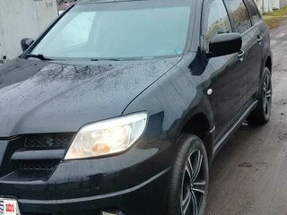 2005 Mitsubishi Outlander I, чёрный, 490000 рублей, вид 1