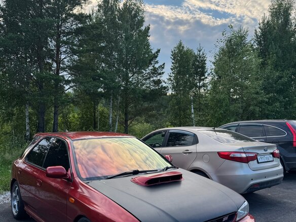 2000 Subaru Impreza I, красный, 340000 рублей - вид 11