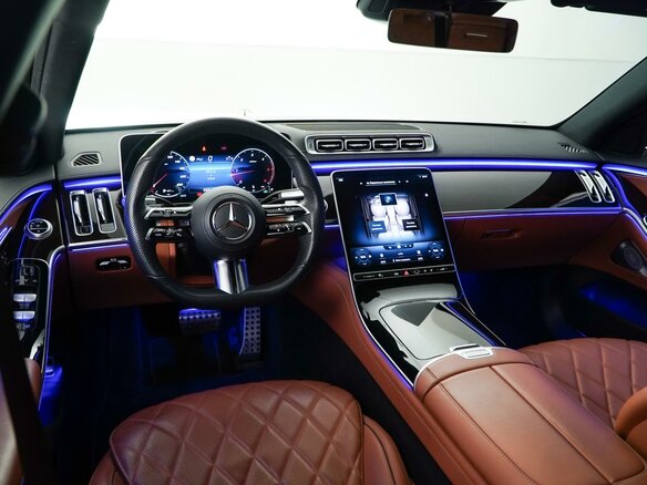 2020 Mercedes-Benz S-Класс 350 d Long 4MATIC VII (W223), чёрный, 9150055 рублей - вид 5