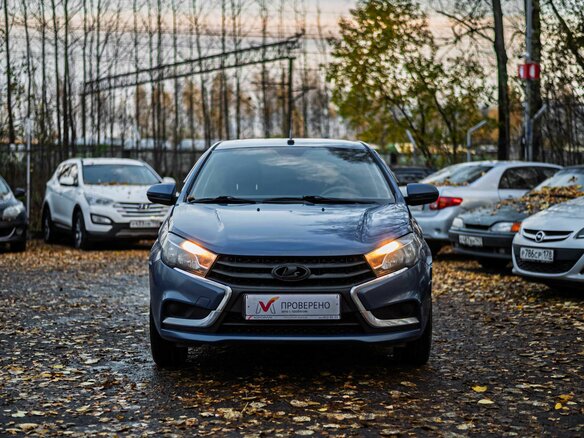 2016 Lada (ВАЗ) Vesta I, синий, 633000 рублей - вид 2
