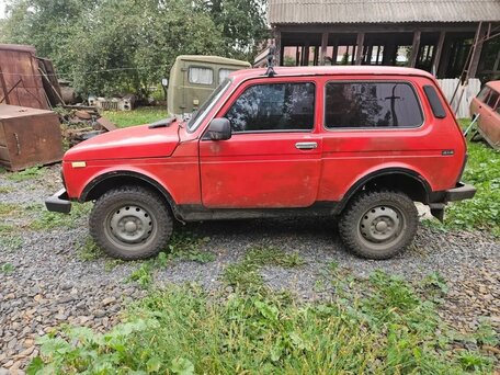 1995 Lada (ВАЗ) 2121 (4x4) I Рестайлинг, красный, 195000 рублей, вид 4