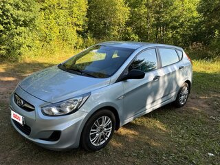 2011 Hyundai Solaris I, серебристый, 500000 рублей, вид 1