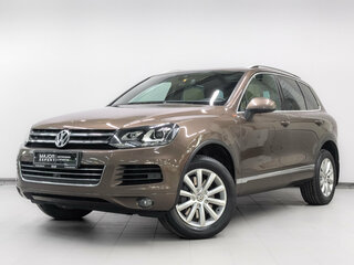 2012 Volkswagen Touareg II, коричневый, 3200000 рублей, вид 1