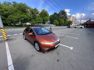 2008 Honda Civic VIII, оранжевый, 650000 рублей, вид 2