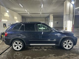 2008 BMW X5 3.0si II (E70), синий, 1340000 рублей, вид 4