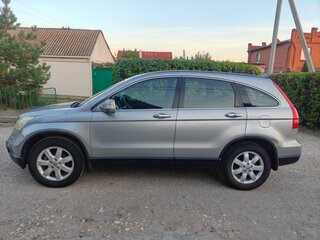 2007 Honda CR-V III, серебристый, 1100000 рублей, вид 4