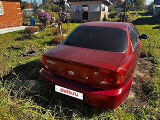 2007 Kia Spectra I Рестайлинг 2, красный, 130000 рублей, вид 4