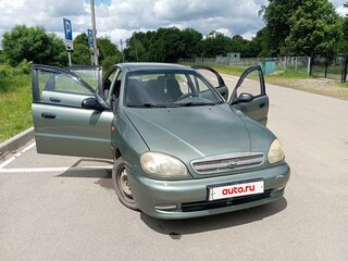 2006 Chevrolet Lanos I, зелёный, 130000 рублей, вид 4
