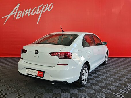 2021 Volkswagen Polo VI, белый, 1525000 рублей, вид 5