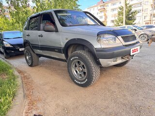 2004 Chevrolet Niva I, серебристый, 500000 рублей, вид 1