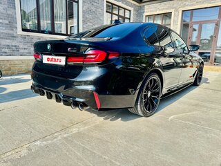 2020 BMW 5 серии 530d xDrive VII (G30/G31/G38), чёрный, 3800000 рублей, вид 3